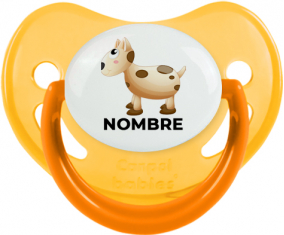Juguetes de juguete vaca con nombre: Chupete fisiológica