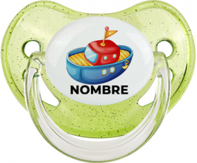 Juguetes de juguetes de juguetes diseño de barco-4 con nombre: Chupete fisiológica