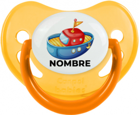 Juguetes de juguetes de juguetes diseño de barco-4 con nombre: Chupete fisiológica