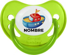 Juguetes de juguetes de juguetes diseño de barco-4 con nombre: Chupete fisiológica