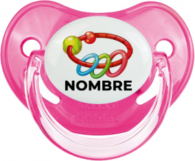 Juguetes de juguete sacuden con nombre: Chupete fisiológica