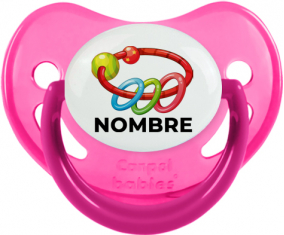 Juguetes de juguete sacuden con nombre: Chupete fisiológica