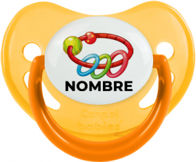 Juguetes de juguete sacuden con nombre: Chupete fisiológica