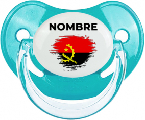 Bandera del efecto cepillo de Angola con nombre: Chupete fisiológica personnalisée