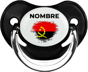 Bandera del efecto cepillo de Angola con nombre: Chupete fisiológica
