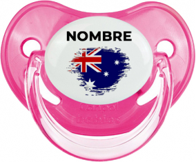 Bandera del efecto pincel de Australia con nombre: Chupete fisiológica