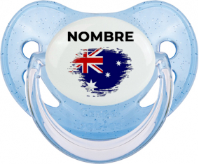 Bandera del efecto pincel de Australia con nombre: Chupete fisiológica