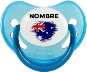 Bandera del efecto pincel de Australia con nombre: Chupete fisiológica