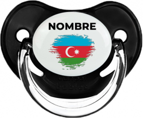 Bandera del efecto pincel de Azerbaiyán con nombre: Chupete fisiológica