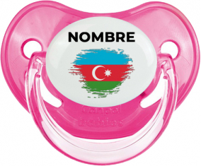 Bandera del efecto pincel de Azerbaiyán con nombre: Chupete fisiológica