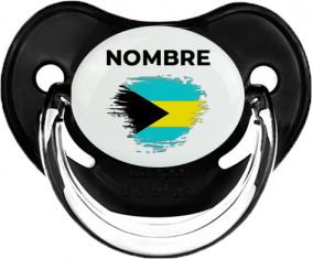 Bandera de pincel Bahamas con nombre: Chupete fisiológica