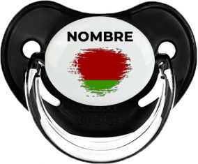 Efecto pincel de bandera Bielorrusia con nombre: Chupete fisiológica