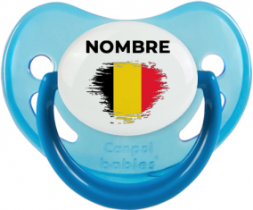 Efecto cepillo de bandera Bélgica con nombre: Chupete fisiológica