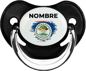 Bandera del efecto cepillo de Belice con nombre: Chupete fisiológica