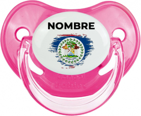 Bandera del efecto cepillo de Belice con nombre: Chupete fisiológica