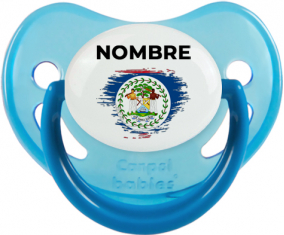 Bandera del efecto cepillo de Belice con nombre: Chupete fisiológica