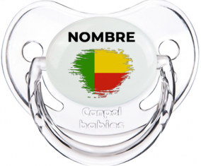 Benin pincel efecto bandera con nombre: Chupete fisiológica