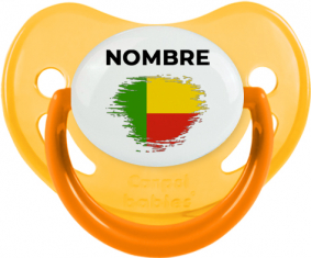 Benin pincel efecto bandera con nombre: Chupete fisiológica