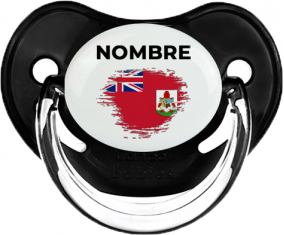 Bandera del efecto pincel de las Bermudas con nombre: Chupete fisiológica