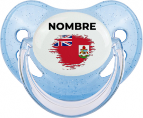 Bandera del efecto pincel de las Bermudas con nombre: Chupete fisiológica