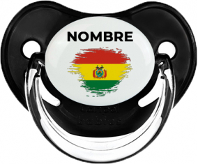 Bolivia cepilla bandera efecto con nombre: Chupete fisiológica