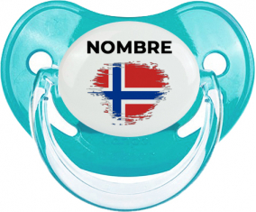 Efecto cepillo de bandera Bouvet Island con nombre: Chupete Fisiológico personnalisée