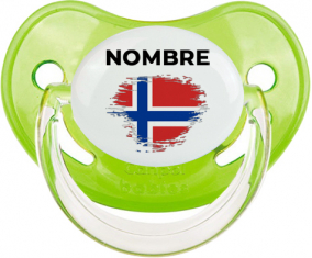 Efecto cepillo de bandera Bouvet Island con nombre: Chupete Fisiológico