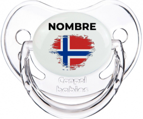 Efecto cepillo de bandera Bouvet Island con nombre: Chupete Fisiológico