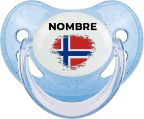 Efecto cepillo de bandera Bouvet Island con nombre: Chupete Fisiológico