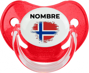 Efecto cepillo de bandera Bouvet Island con nombre: Chupete Fisiológico