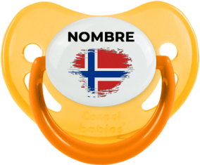 Efecto cepillo de bandera Bouvet Island con nombre: Chupete Fisiológico
