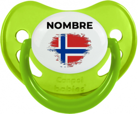 Efecto cepillo de bandera Bouvet Island con nombre: Chupete Fisiológico