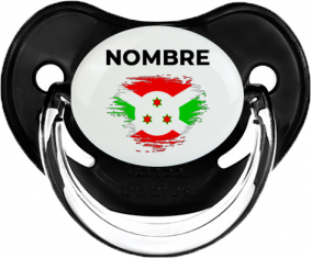 Bandera del efecto pincel de Burundi con nombre: Chupete fisiológica