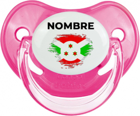 Bandera del efecto pincel de Burundi con nombre: Chupete fisiológica