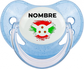 Bandera del efecto pincel de Burundi con nombre: Chupete fisiológica