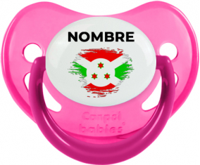 Bandera del efecto pincel de Burundi con nombre: Chupete fisiológica