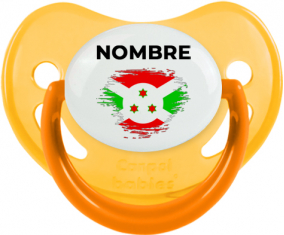 Bandera del efecto pincel de Burundi con nombre: Chupete fisiológica