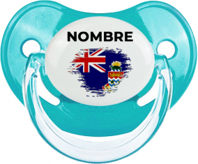 Bandera de pincel de las Islas Caimán con nombre: Chupete fisiológica personnalisée