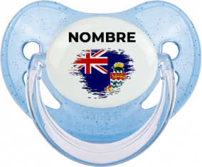 Bandera de pincel de las Islas Caimán con nombre: Chupete fisiológica