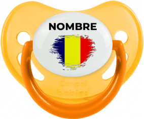 Chad pincel efecto bandera con nombre: Chupete fisiológica
