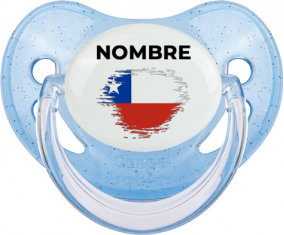 Efecto cepillo de bandera Chile con nombre: Chupete fisiológica