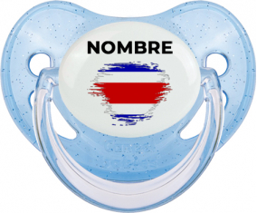 Bandera del efecto pincel de Costa Rica con nombre: Chupete fisiológica
