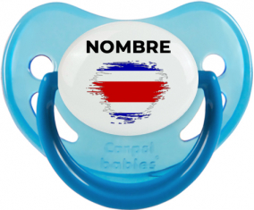 Bandera del efecto pincel de Costa Rica con nombre: Chupete fisiológica
