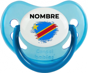 Efecto cepillo de bandera República Democrática del Congo con nombre: Chupete fisiológica