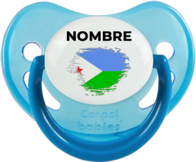 Djibouti pincel efecto bandera con nombre: Chupete fisiológica