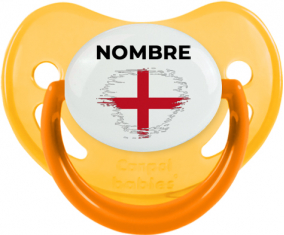 Inglaterra cepilla la bandera del efecto con nombre: Chupete fisiológica