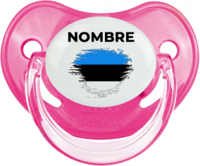 Efecto pincel de bandera Estonia con nombre: Chupete fisiológica