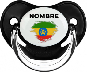 Bandera de efecto pincel etíope con nombre: Chupete fisiológica