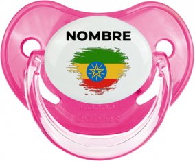 Bandera de efecto pincel etíope con nombre: Chupete fisiológica
