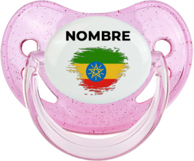Bandera de efecto pincel etíope con nombre: Chupete fisiológica
